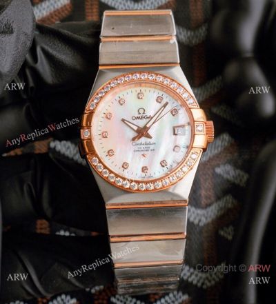 Copy Omega Constellation Double Eagle 36mm Watch Quartz